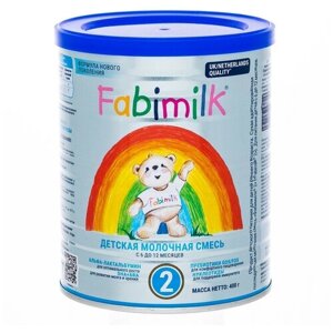 Сухая адаптированная последующая молочная смесь Fabimilk 2 - 400г