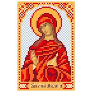Святая Мария Рисунок на шелке 22/25 22х25 (9х14) Матренин Посад 3033
