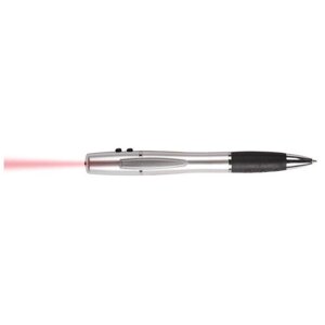 Указка лазерная, радиус 200 м, LED-фонарь, шариковая ручка, линия 0,5 мм, LH612