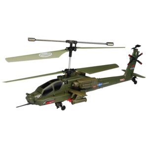 Вертолет Syma Apache AH-64 S109G, 22 см, зеленый