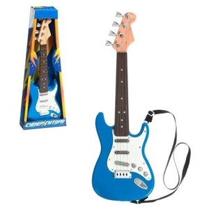 ZABIAKA Игрушка музыкальная «Гитара рокер», звуковые эффекты, цвет синий