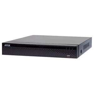 AT-NVR-1109 ATIX 9 канальный IP видеорегистратор до 8 мп, 1 SATA HDD до 8тб