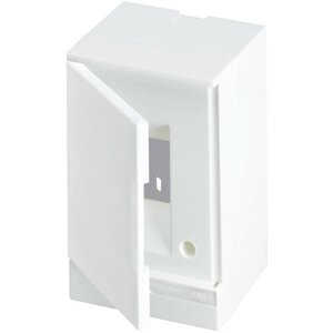 Бокс (щиток) на 2 автомата Basic E 1 ряд пластиковый наружный IP40 белая дверь без клемм (ABB), арт. 1SZR004002A2100