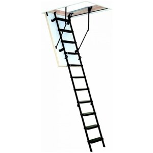 Чердачная лестница с люком OMAN METAL T3 70х120 см, h-280 см