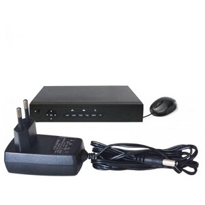 Цифровой 4 канальный POE регистратор скай Модель: N5004-POE (P2280905N) - ip регистратор 4 канальный, регистраторы для видеонаблюдения на 4 камеры
