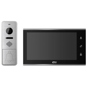 CTV-DP4705AHD Комплект цветного видеодомофона (Черный)