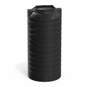Емкость 300 литров Polimer Group N 300 для воды/ топлива, цвет черный