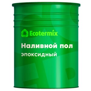 Эпоксидный наливной пол Ecotermix ровный пол Эколюкс 820, прозрачный 20 кг