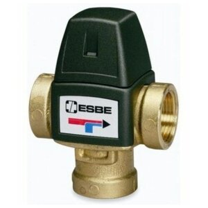 ESBE Клапан трехходовой термостатический смесительный VTA321 20-43C, ВР 3/4", KVS 1,6 (31100700)