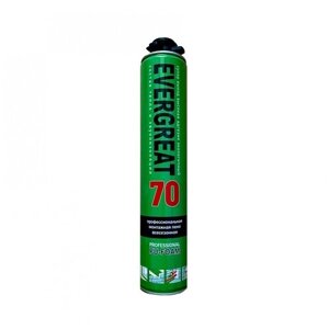 EVERGREAT Professional 70 пена полиуретановая монтажная профессиональная всесезонная 750 мл