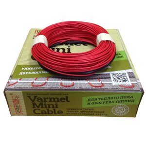 Греющий кабель, Varmel, Mini Cable 56-7 м2, длина кабеля 56 м