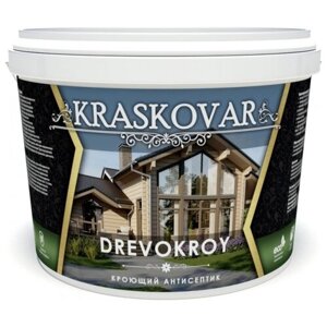 Kraskovar пропитка Drevokroy, 1 кг, 0.9 л, База С