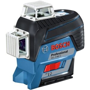 Лазерный уровень BOSCH GLL 3-80 C Professional + AA 1 (0601063R00)