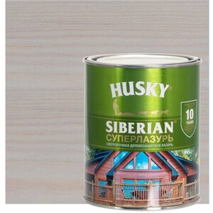 Лазурь для дерева Husky Siberian Суперлазурь цвет антик 0.9 л