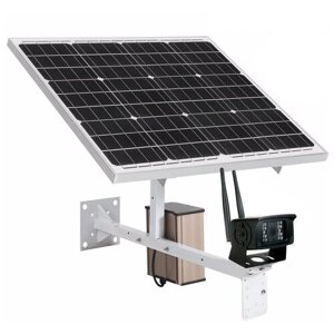 Link Solar NC06G-60W-40AH - комплект 3G/4G камеры на солнечных батареях, камера видеонаблюдения на солнечной батарее в подарочной упаковке