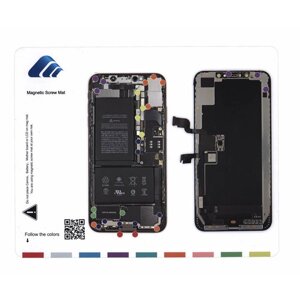 Магнитный коврик профессиональный для разборки iPhone XS MAX