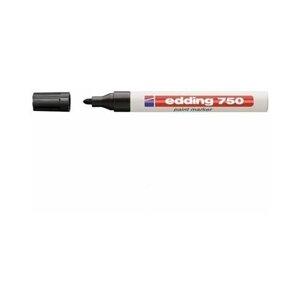 Маркер-краска Edding E-750 (2-4мм, черный) алюминий (E-750/1), 10шт.