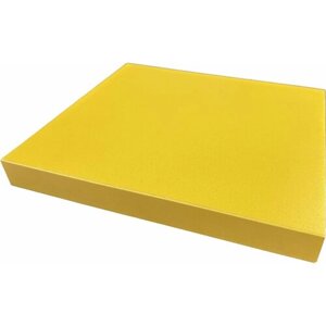 Мебельная деталь ЛДСП 600х300х16мм Жёлтый, Кромка со всех сторон