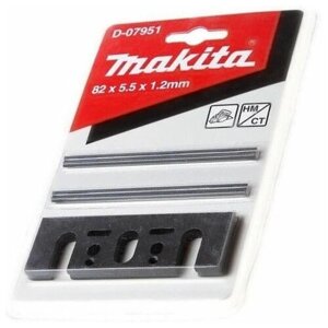 Ножи твердосплавные для электрорубанка Makita D-07951, 2 шт
