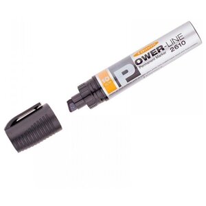 Перманентный маркер Line Plus PER-2610, промышленный, скошенный, 10 мм, черный {207981}