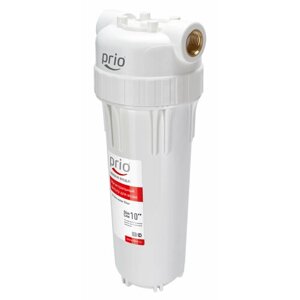 Prio AU010NEW - фильтр магистральный для холодной воды механической очистки SL 10"5 мкм PP)