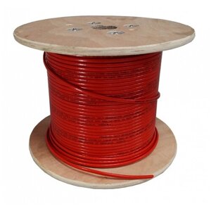 Саморегулирующийся пищевой греющий кабель в трубу SRL 17HTM-2CT (12м) красный