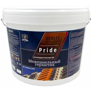 Sealit Pride полиуретановый, двухкомпонентный герметик для межпанельных швов, 12,5 кг, Белый