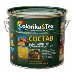 Состав Colorika&Tex деревозащитный Colorika&Tex дуб 2,7 л,1шт) (96380)