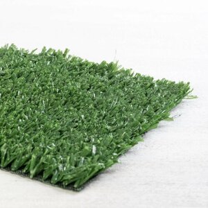 Трава искусственная зеленая 20 мм мультиспорт 5м*1м / искусственный газон / рулонный газон