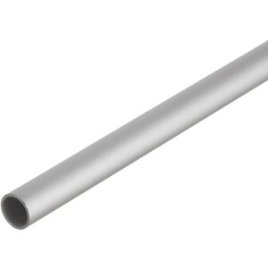 Труба алюминиевая круглая 12х1мм, длина 2м, ТКр 03.2000.501л Серебро анодированное, 2 шт