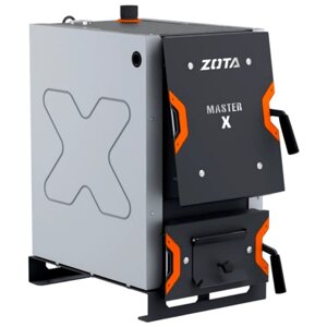 Твердотопливный котел длительного горения ZOTA Master X-14, 14 кВт, одноконтурный