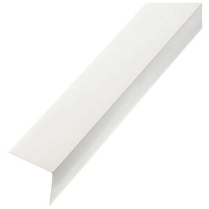 Угол отделочный из ПВХ 60х60мм белый (3м) / Уголок отделочный пластиковый 60х60мм белый (3м)