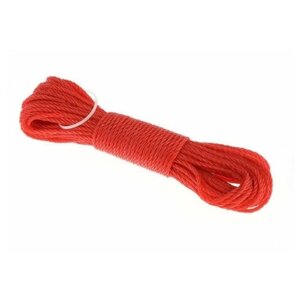Веревка, шнур плетеный 16-прядный, диаметром 5мм, длиной 20 метров