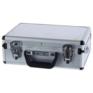 Ящик 330х230х120 мм, алюминий/двп, для удобного хранения отверток, ключей, стамесок и прочего инструмента, серебристый цвет