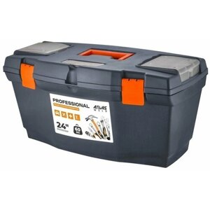 Ящик для инструментов Рrofessional 24" серо-свинцовый/оранжевый, 610х315х310