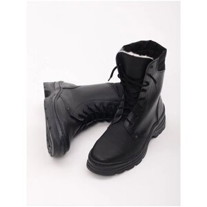 Ботинки берцы Акс-Обувь, размер 40, черный