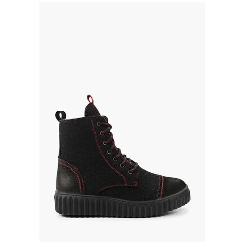 Ботинки Makfly, размер 39, черный, красный