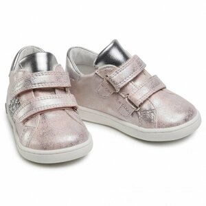 Ботинки PRIMIGI, размер 23, розовый, серебряный