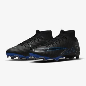 Бутсы NIKE Mercurial Superfly 9 Academy, размер 10, черный