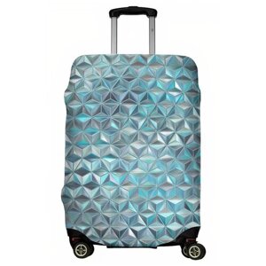 Чехол для чемодана LeJoy, полиэстер, размер L, голубой