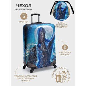 Чехол для чемодана MixFix, размер S, синий