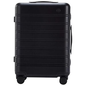 Чемодан NINETYGO Manhattan Frame Luggage 111901, 39 л, размер M, черный, белый