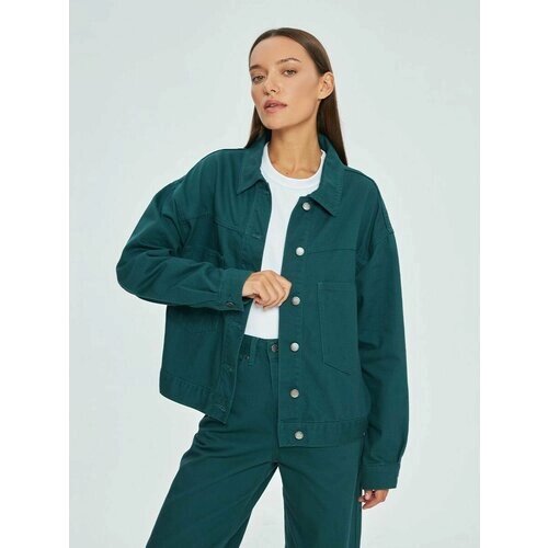 Джинсовая куртка Velocity, размер S, зеленый