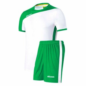 Форма Kelme волейбольная, футболка и шорты, размер 3XL, зеленый, белый
