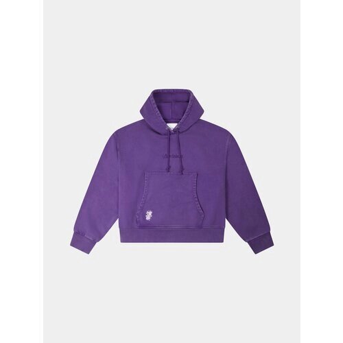 Худи (di) vision Basic Hoodie W. Logo, размер M, фиолетовый