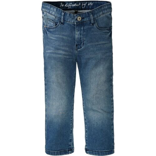 Капри джинсовые для девочек, Slim, Цвет Тёмно-синий, Размер 164