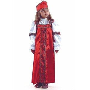 Карнавальный костюм для девочек "Марья - искусница" размер 110 - 56