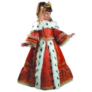 Карнавальный костюм Императрица (корсет, юбка, подъюбник, корона) р. 30 931-30