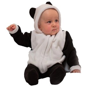 Карнавальный костюм малышка панда, арт. 2129 рост:75-80 см.(6-9 мес)