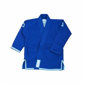 Кимоно Manto для джиу-джитсу, с поясом, размер M1, синий
